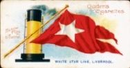 WHITE STAR HOUSE FLAG