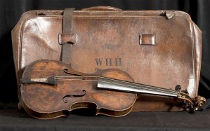 Titanic discovered Violin
