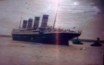 Titanic leaving Southampton&nbsp;2012